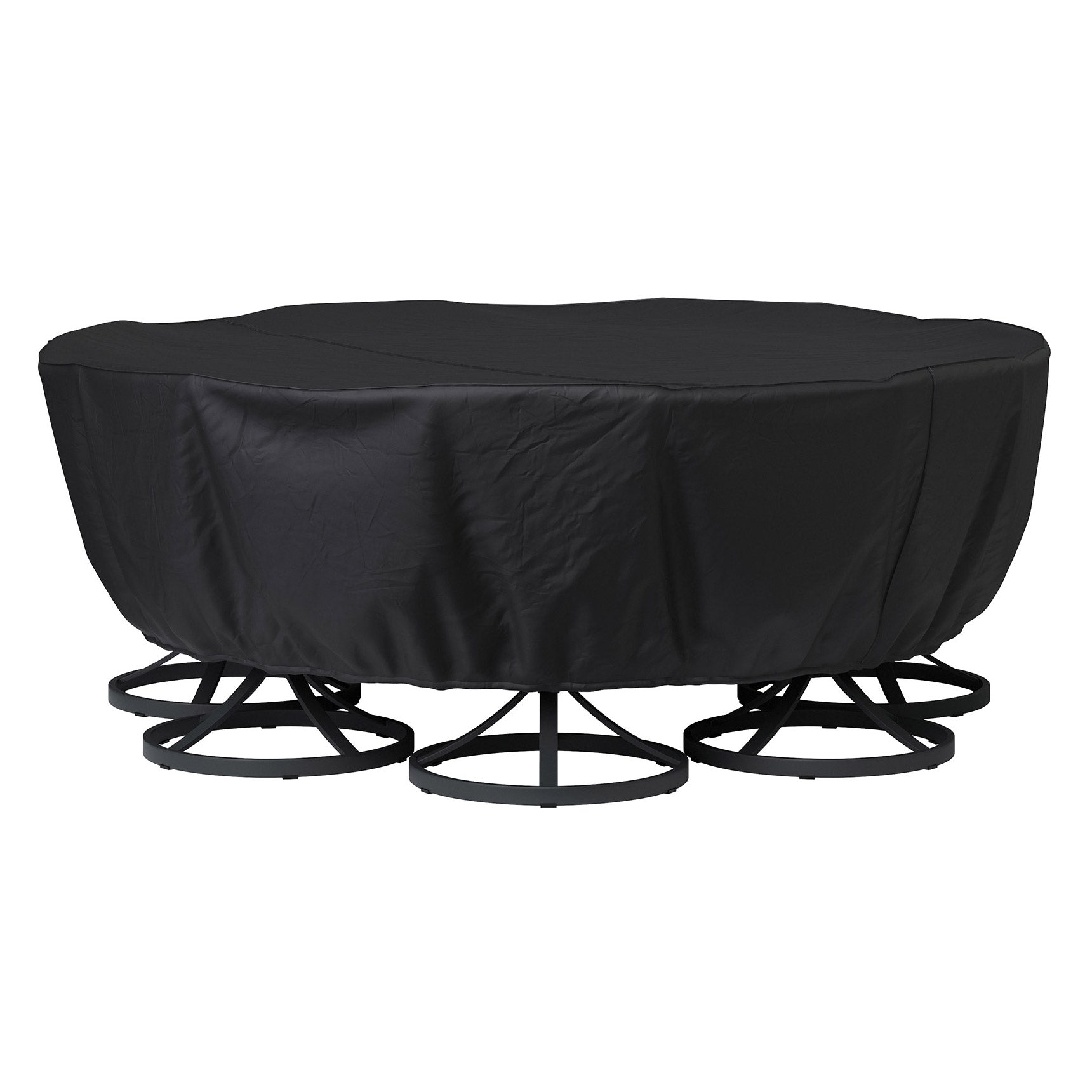 Agio Clearfield 7-piece Sling Fire Outdoor Patio Dining Set