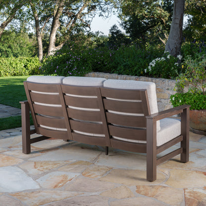 SunVilla Royce 4-piece Fire Outdoor Patio Seating Set