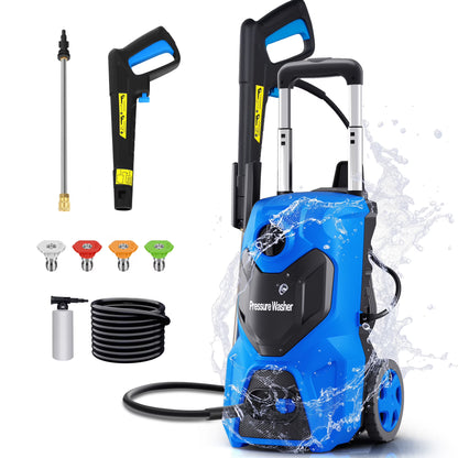 Fenbeli Electric Pressure Washer, 3800 PSI 2.6GPM Power Washer for Cars, Fences and Patios