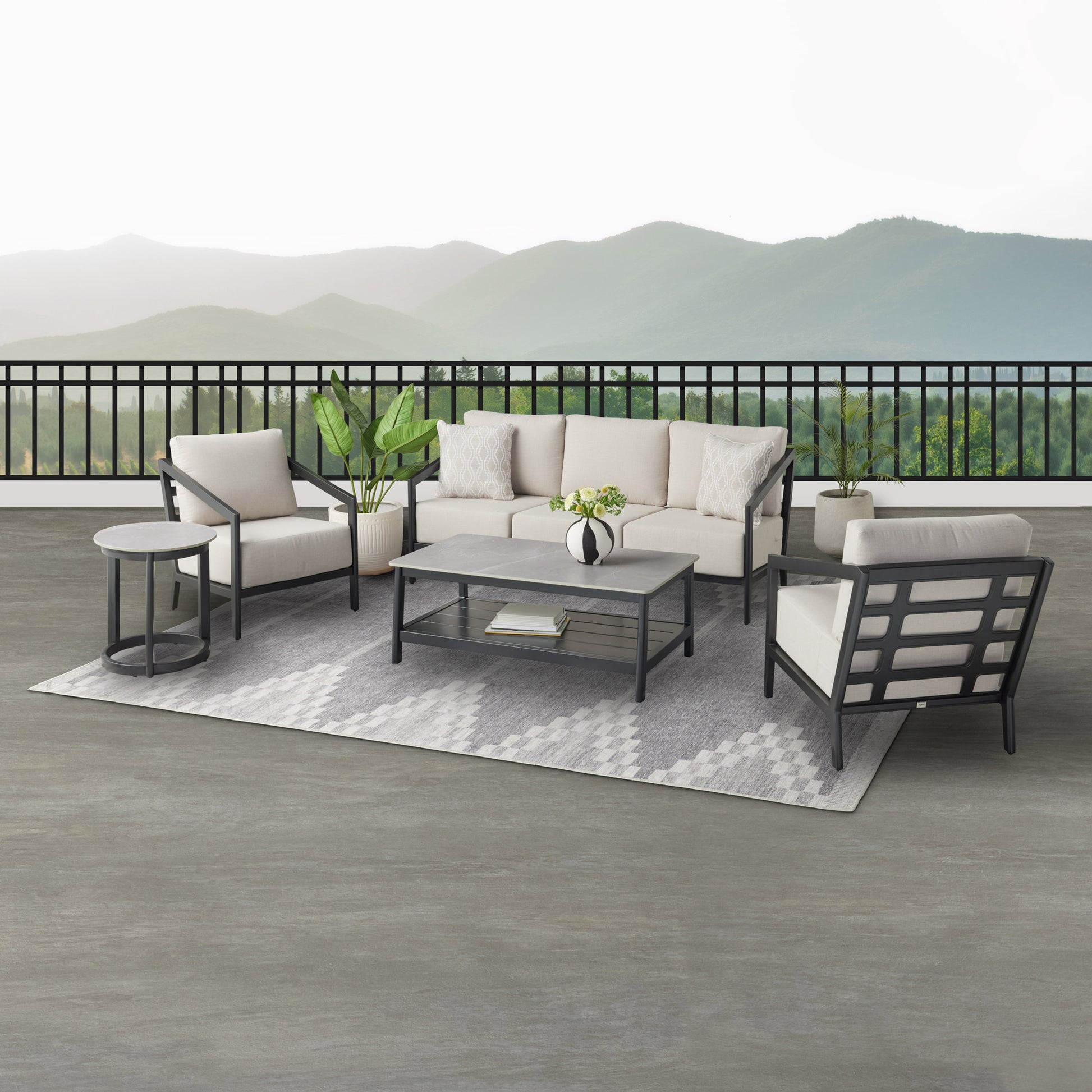 Agio Formia 5-piece Outdoor Patio Seating Set