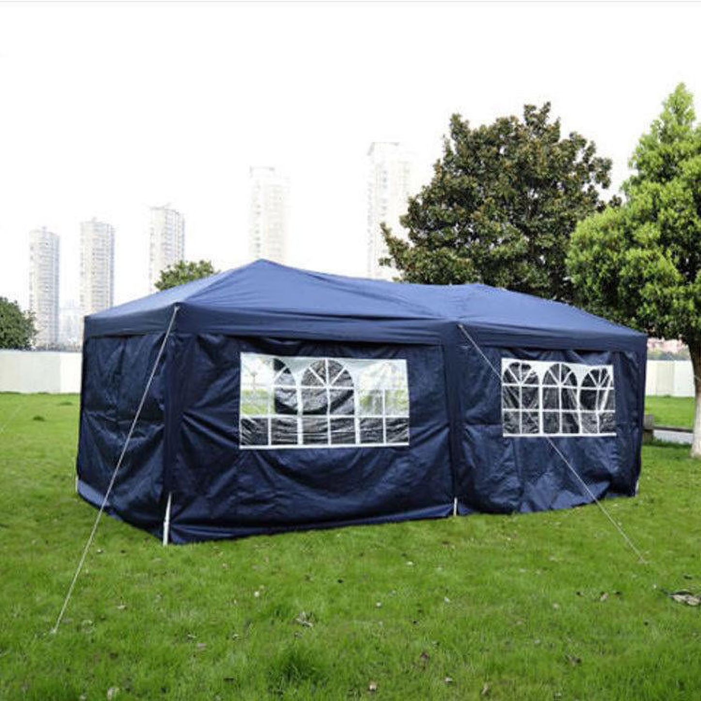 Zimtown 10'x 20' Patio EZ POP UP Party Tent Wedding Gazebo Canopy Marquee 6 Walls