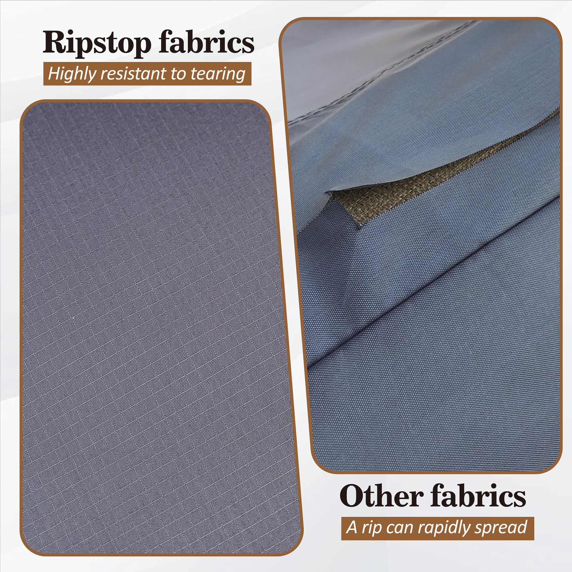 WJ-X3 Extra Large Waterproof Patio Outdoor Furniture Cover, 126" W x 84" D x 31" H, Gray