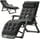 Slsy Upgrade Zero Gravity Chair, Folding Portable Reclining Lounge Chair with Removable Cushion, Armrest Mat, Headrest, Reclining Patio Lounger Chair for Indoor,Outdoor