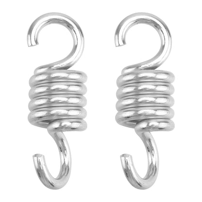 Nuolux Spring Hammock Swing Heavy Duty Hooks Chair Hanging Porch Springs Swings Patio Partskit Hanger Ceiling Mount Hook