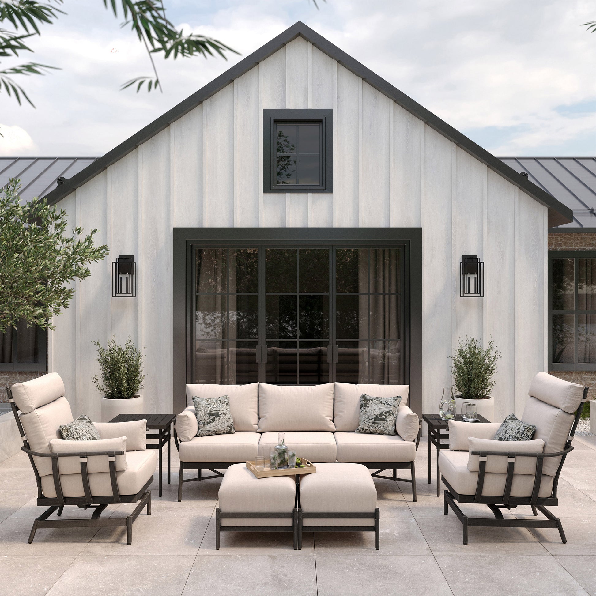 Bridgeton 7-piece Outdoor Patio Seating Set