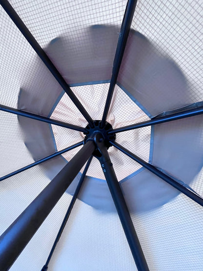 Garden Winds Replacement Canopy Top Cover Compatible with The Abba Patio 11' Round Umbrella - RipLock 350