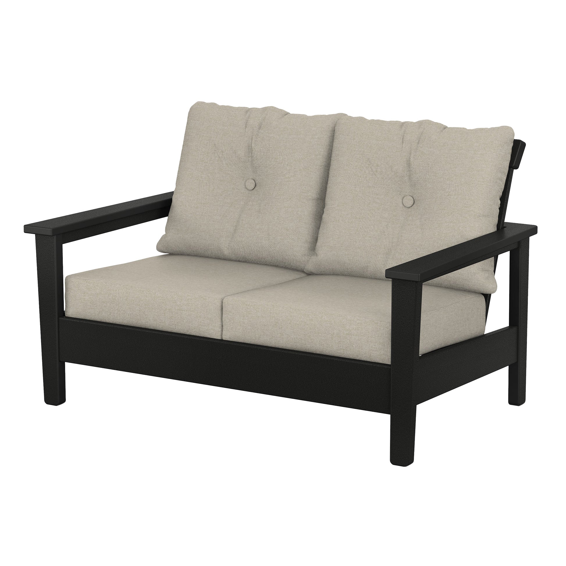 POLYWOOD Prescott 8-piece Outdoor Patio Deep Seating Set