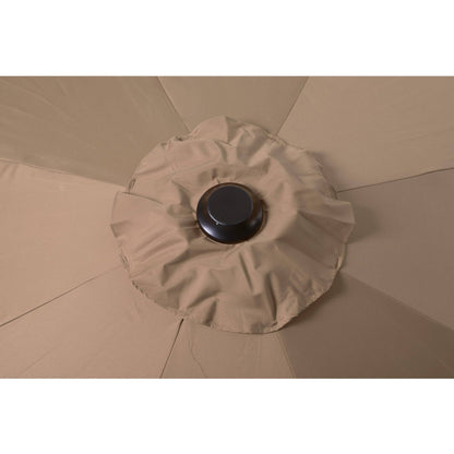 Tilt Crank Patio Umbrella - 7' - by Trademark Innovations (Tan)