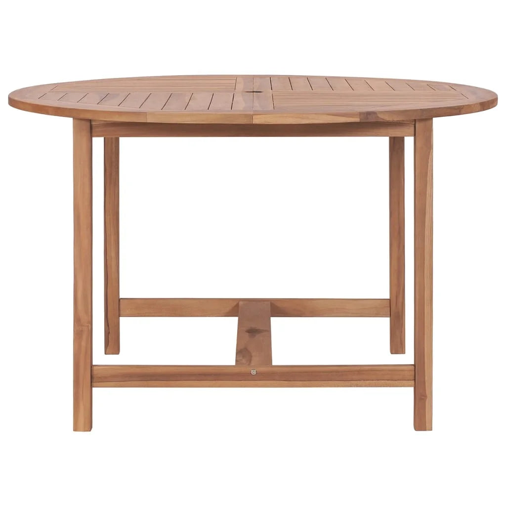 vidaXL Patio Dining Table ?43.3"x29.5" Solid Wood Teak