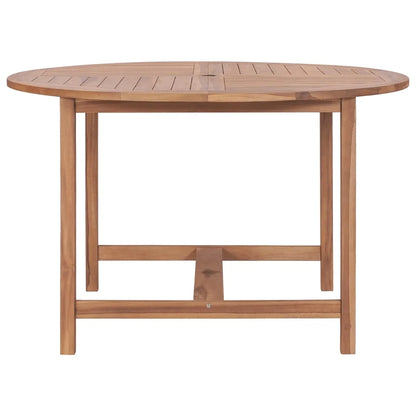 vidaXL Patio Dining Table ?43.3"x29.5" Solid Wood Teak