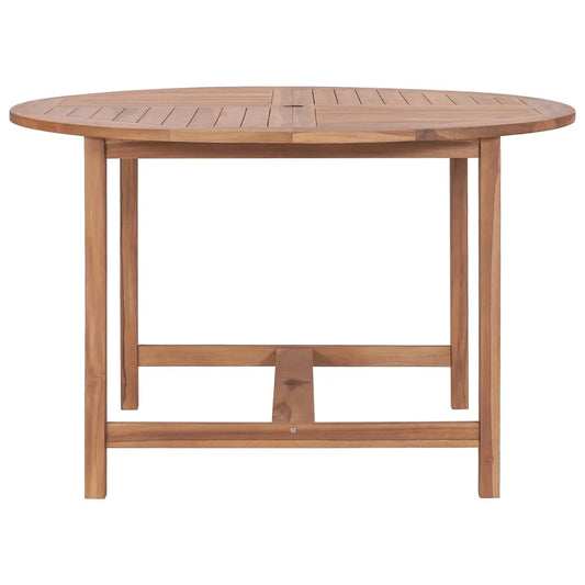 vidaXL Patio Dining Table ?43.3"x29.5" Solid Wood Teak