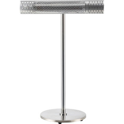 Infrared Patio Heater With Remote Control, Free Standing, 1500W, 30-3/4"L