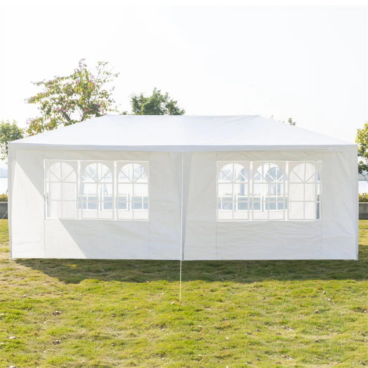 Mother's Day Sales - 10' x 20' Party Tent,Portable Wedding Party Tent,Patio Parties Tent BBQ Shelter Canopy Gazebo for Outdoor Events(10'x20' w/6 sidewalls)