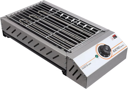 Portable BBQ Grill, Electric Tabletop Grill with Temperature Control for Outdoor Picnic, Garden, Patio, Camping, Travel, RV