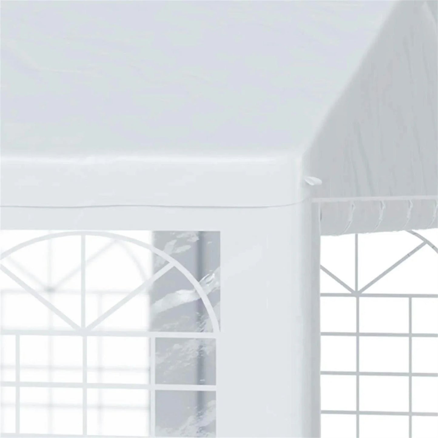 Demi Bonn 20 x 20 ft Party Tent, Wedding Tent, Outdoor Heavy Duty Canopy with Sidewalls, Patio Gazebo Pavilion Shelter Canopies for Event, White