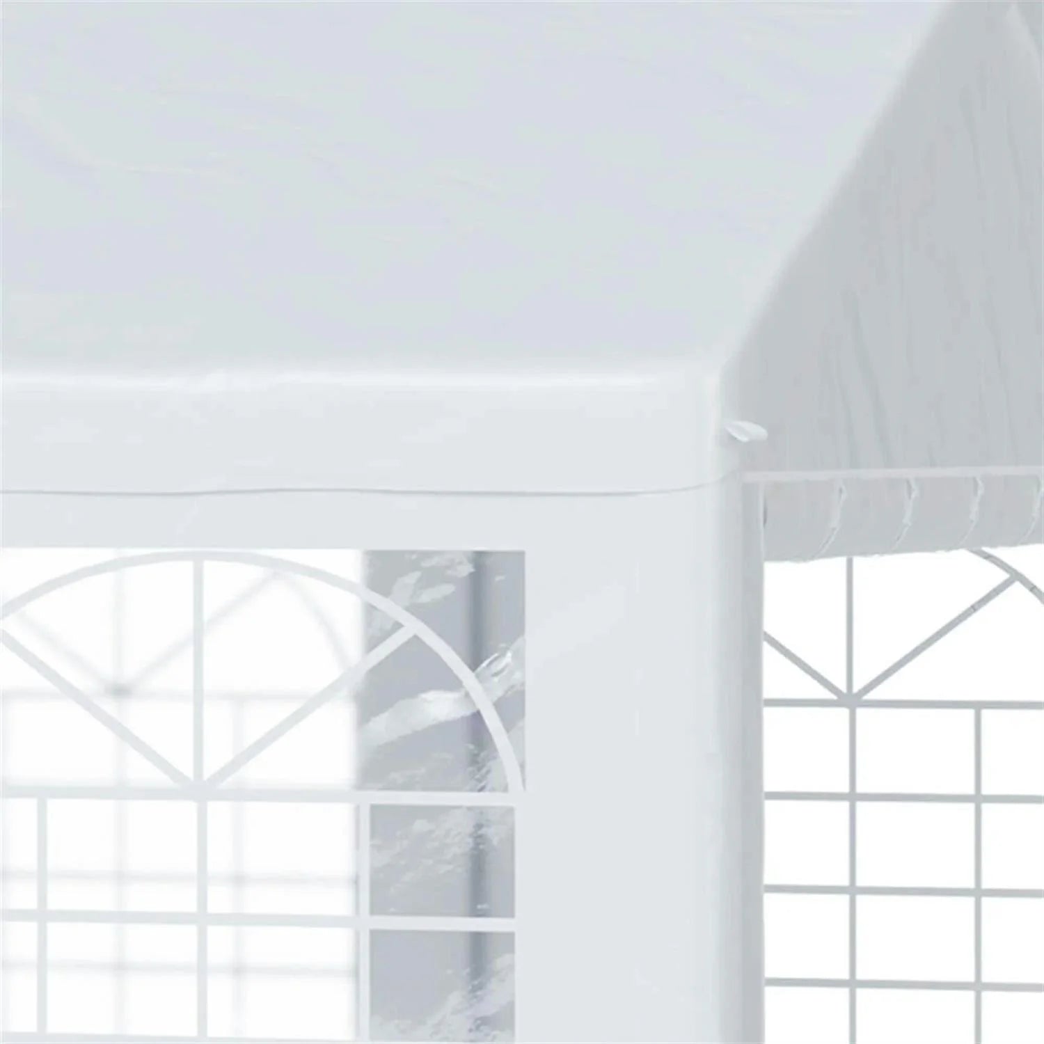 Demi Bonn 20 x 20 ft Party Tent, Wedding Tent, Outdoor Heavy Duty Canopy with Sidewalls, Patio Gazebo Pavilion Shelter Canopies for Event, White