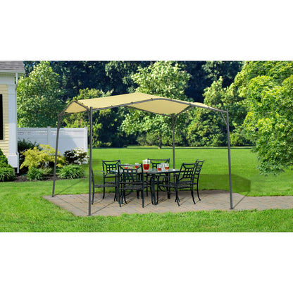 ShelterLogic Monterey 12x12 Canopy Gazebo Portable Shade Solution Backyards, Patios, Pools, Cream