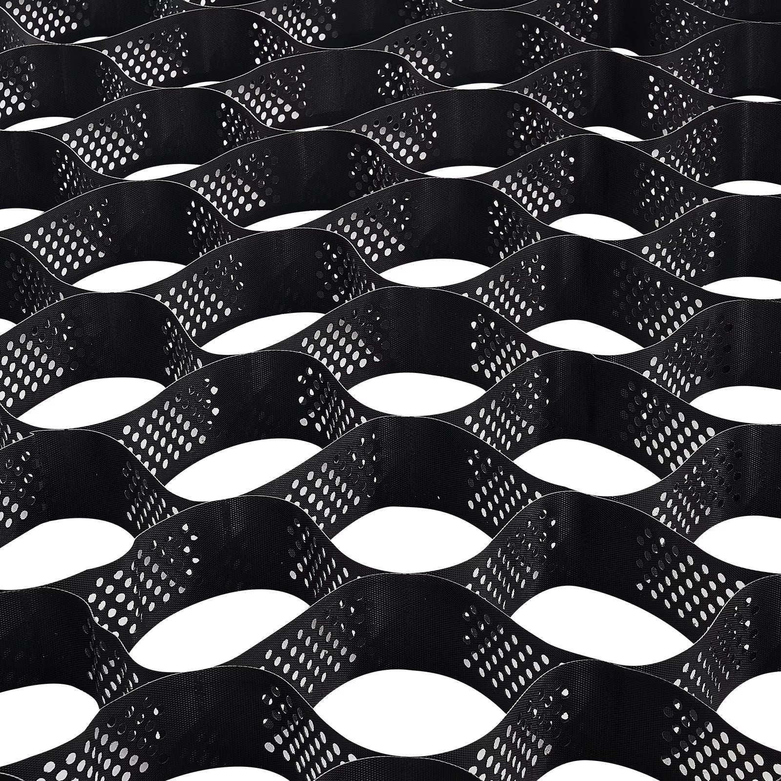 KFFKFF Gravel Grid, 4 Inch Depth, 17.06 x 8.86 FT/5200 x 2700 mm, Supports 1880 LBS Per Sq ft, Permeable Ground Stabilizer for Garden, Patio, Walkway, RV Parking Slopes