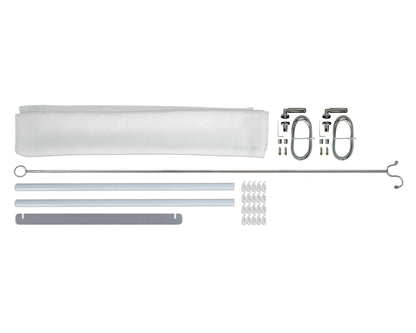 Palram - Canopia Patio Cover Blinds 10' x 10' - White for Feria 10', Olympia, Sierra 10' and Sanremo 10'