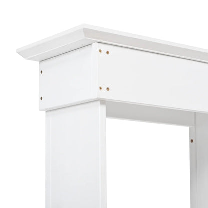 Rustic 65.7'' Tall Garden Potting Bench Table with Hutch, 3 Shelves, 6 Drawers, 2 Cabinets & 3 Side Hooks for Mudroom, Patio, 3 Color