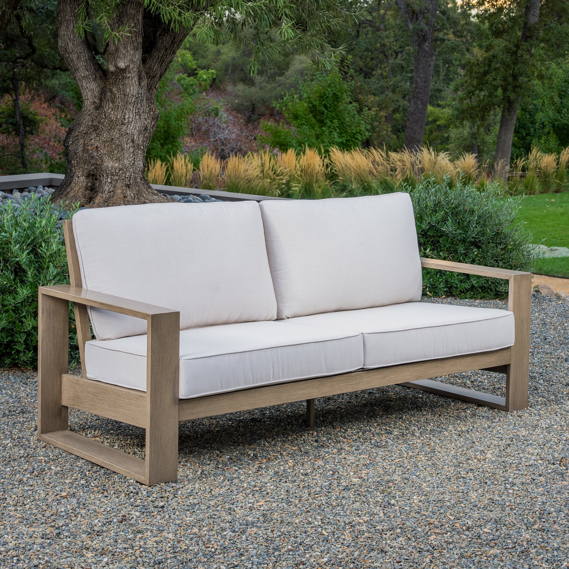 SunVilla Clifton 4-piece Fire Outdoor Patio Seating Set