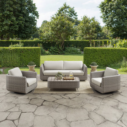 Thomasville Rala 4-piece Outdoor Patio Seating Set
