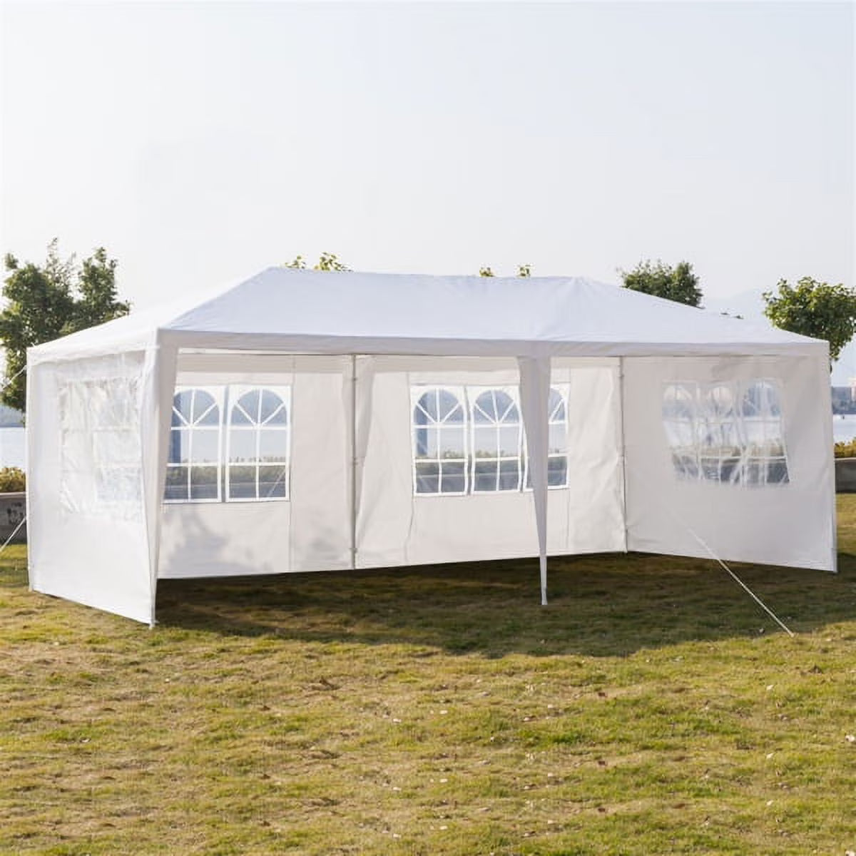 Mother's Day Sales - 10' x 20' Party Tent,Portable Wedding Party Tent,Patio Parties Tent BBQ Shelter Canopy Gazebo for Outdoor Events(10'x20' w/6 sidewalls)