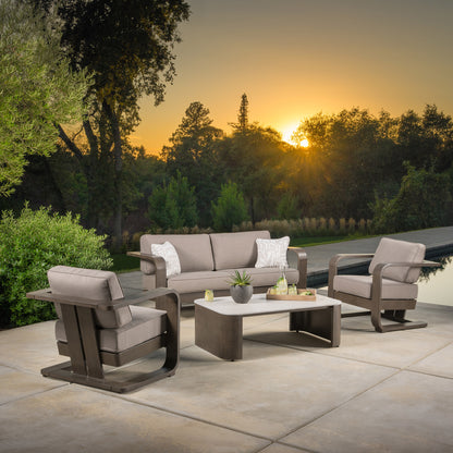 SunVilla Gibson 4-piece Outdoor Patio Seating Set
