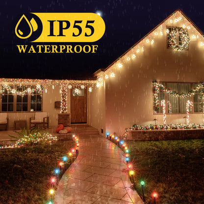 Laighter 30 Pack Solar Lights Outdoor Waterproof LED Landscape Lawn Lamp for Garden Patio Yard Pathway