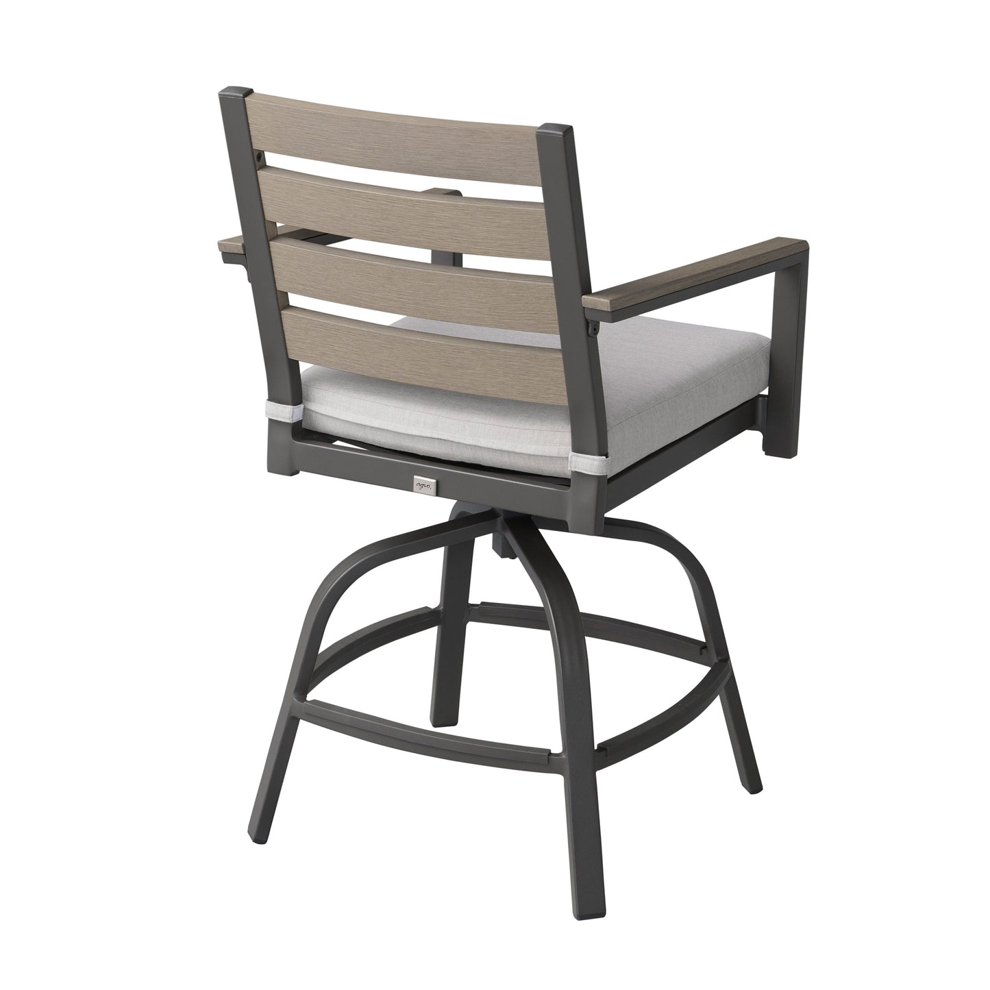 Agio Nicolet 2-piece Outdoor Patio High Dining Swivel Chairs