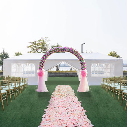 Zimtown 10x30ft Party Patio Tent Canopy Gazebo Pavilion Event Canopies(8 sides)
