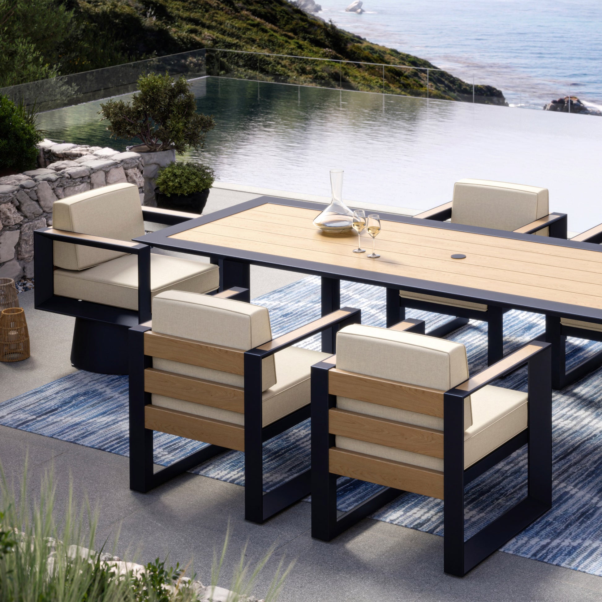 Mirador Sanibel 7-piece Outdoor Patio Dining Set