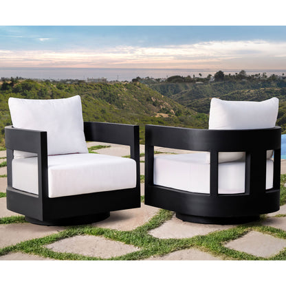 Santino 5-piece Fire Chat Outdoor Patio Set