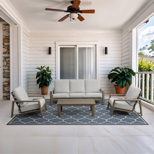 Henredon Arlow 4-piece Outdoor Patio Seating Set