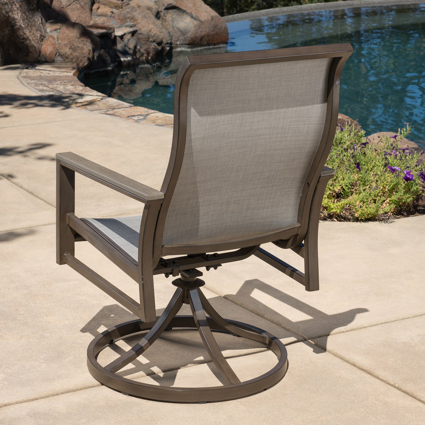 SunVilla Nichols 7-piece Sling Outdoor Patio Dining Set