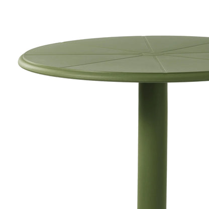 WestinTrends Playa 3-Piece Outdoor Resin Patio Bistro Set with Stackable Patio Dining Side Chairs, Olive Green