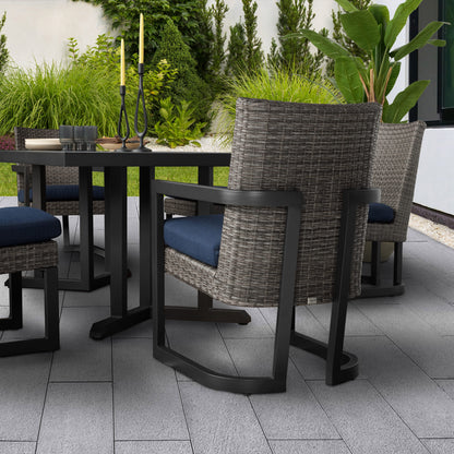 Agio Luna 9-piece Outdoor Patio Dining Set