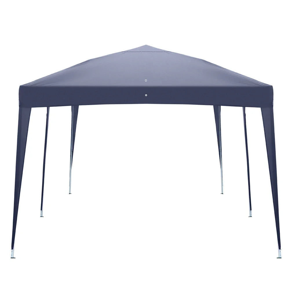 EDOEMSE 10x20 Outdoor Tent Canopy, Home Use Outdoor Camping Waterproof Folding Tent with Carry Bag, UV Resistant Waterproof Canopy Tent for Outdoor Events, Patio Backyard, Blue