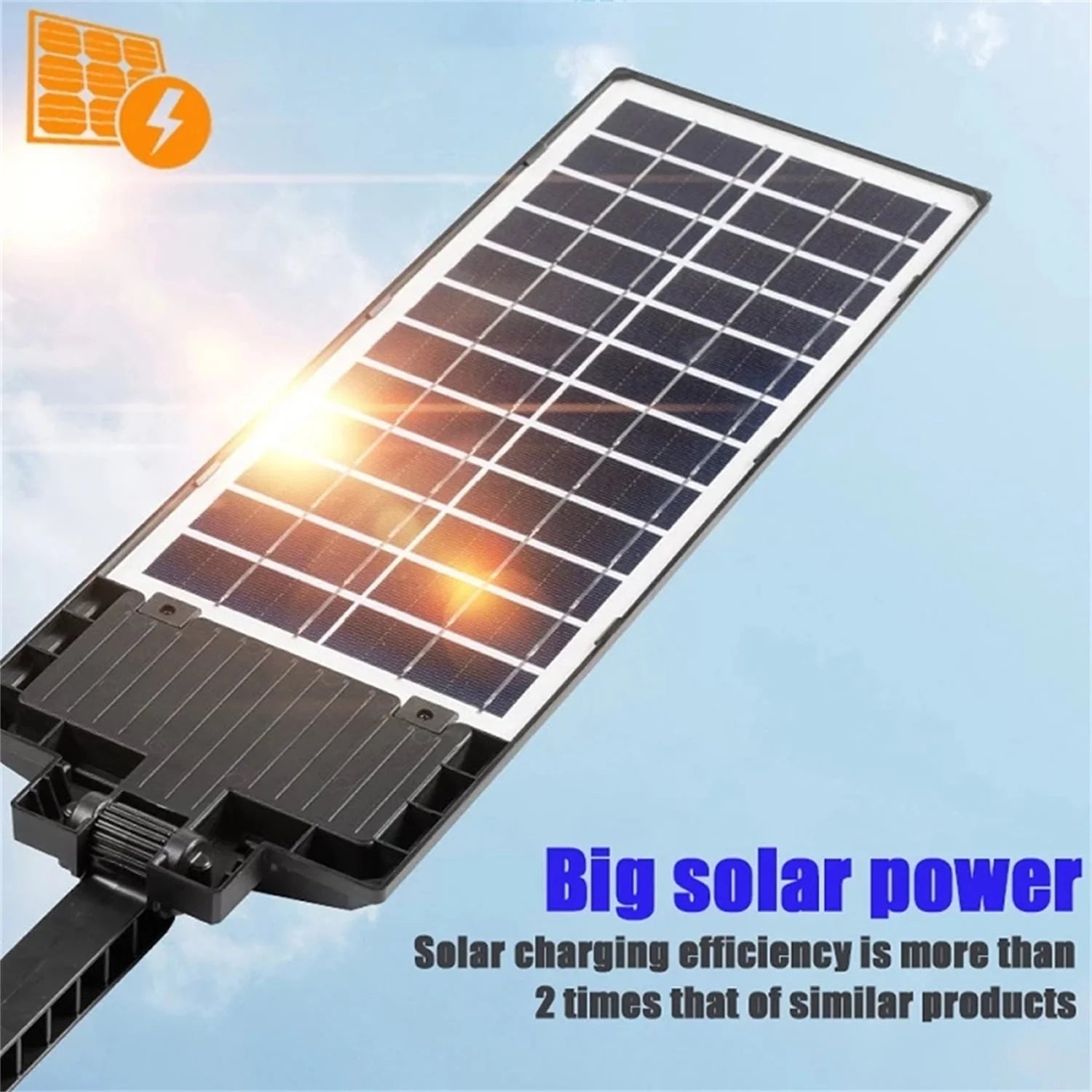 Super Bright Solar Street Lights, 5500LM 6500K Ultra Bright Dusk to Dawn Solar Motion Sensor Lights with Remote Control, Solar Security Wall Light Road Lamp for Garden Yard Patio Parking Lot
