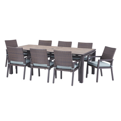 Milea 9-piece Outdoor Patio Dining Set