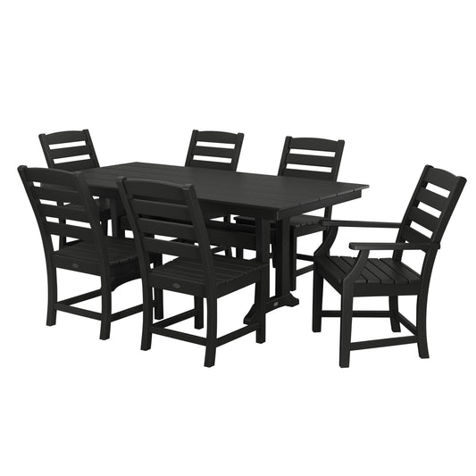 POLYWOOD Chesapeake 7-piece Outdoor Patio Dining Set