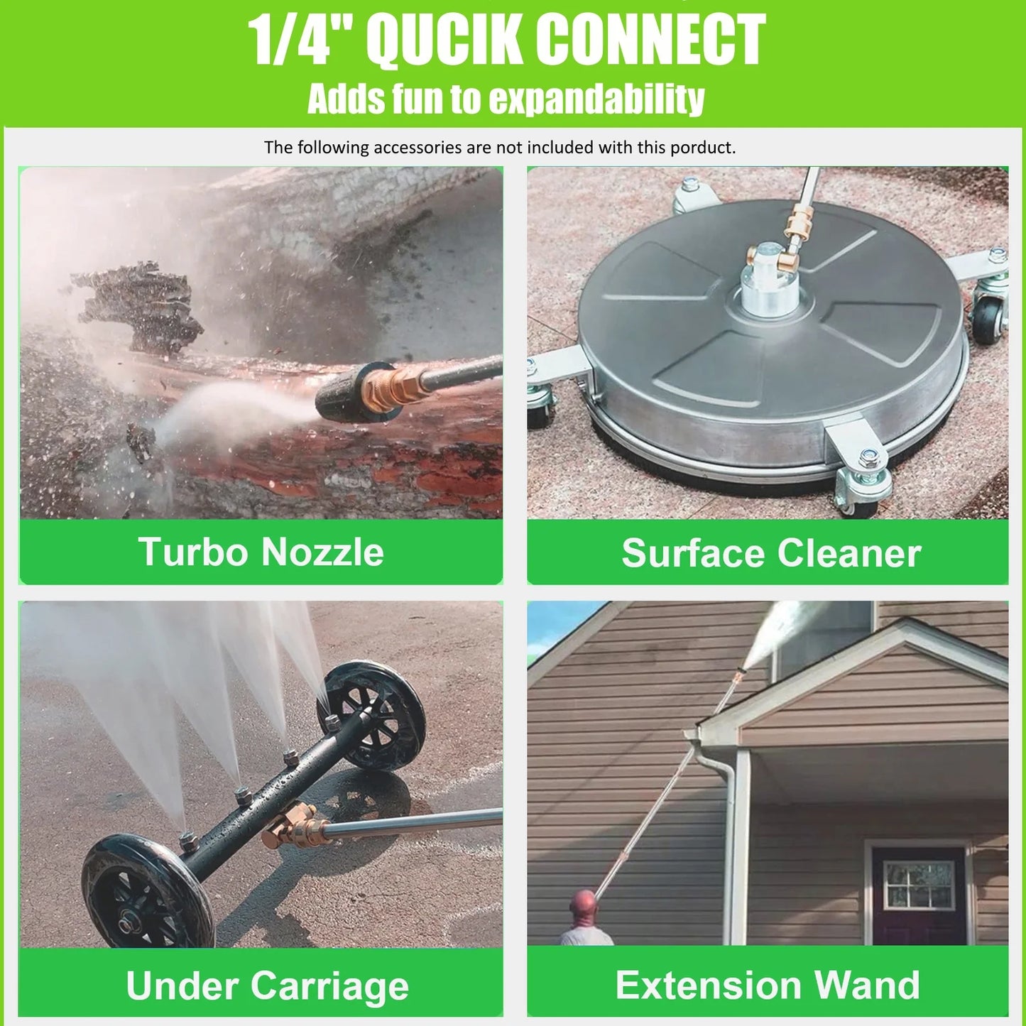 4200PSI Pressure Washer 4.0GPM Gas Power Washer 212CC Gas Powered Washing Machine Commercial High Pressure Washer with 25ft Hose&5 Nozzles for Patio Garden Yard Vehicle,EPA/CARB/ETL