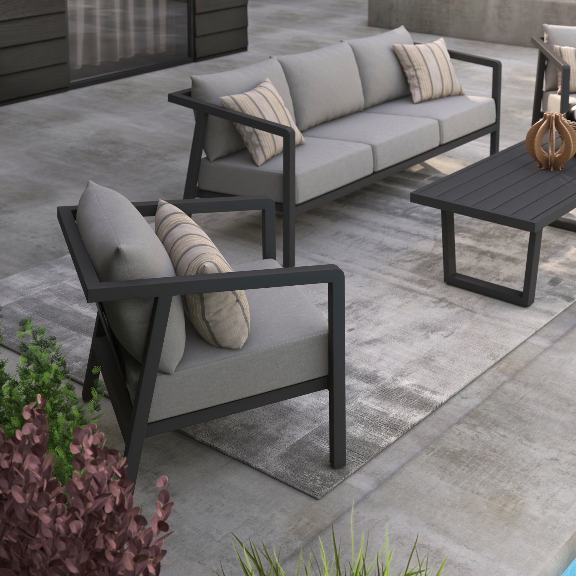 Biati 4-piece Outdoor Patio Seating Set