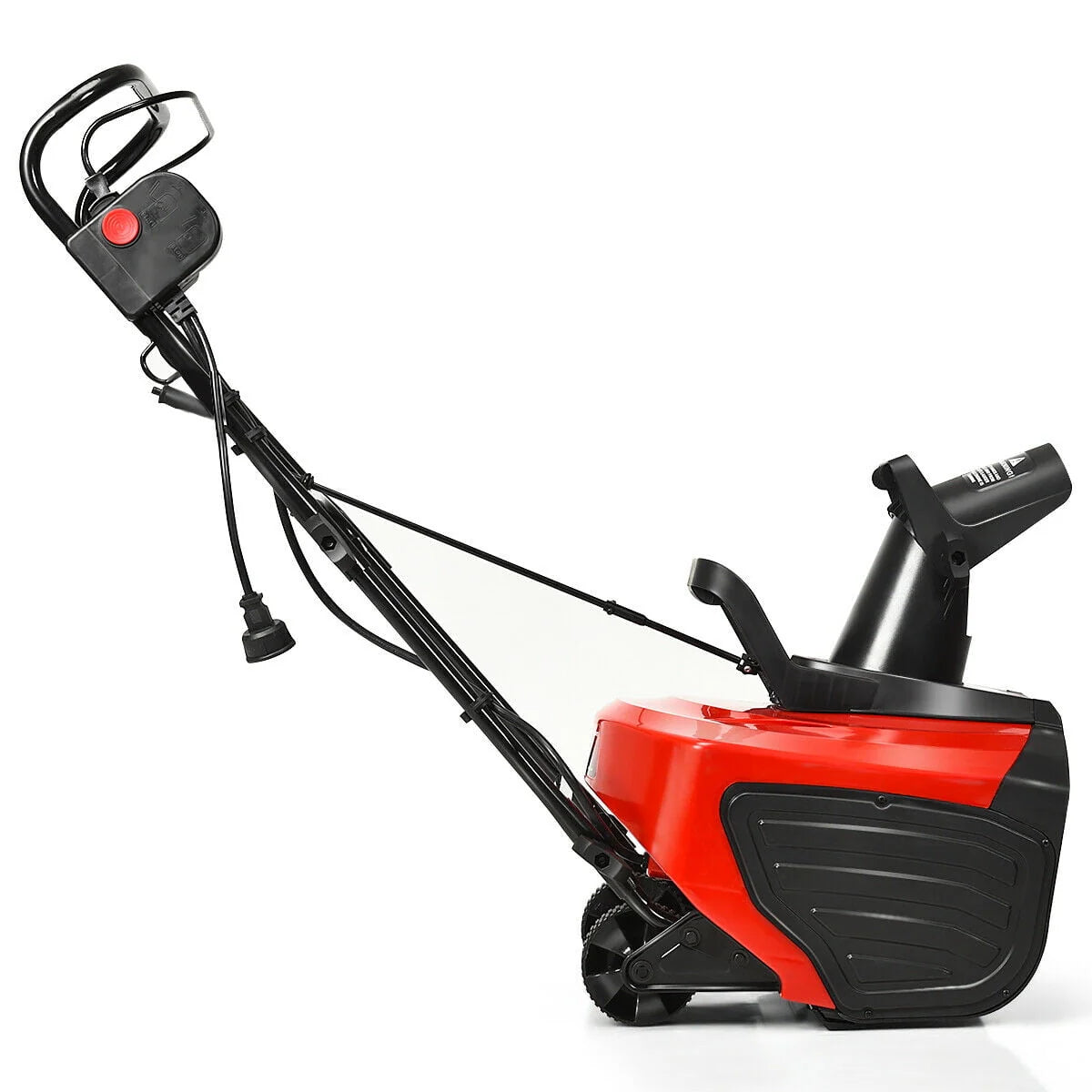 Gymax 18" 15 Amp Electric Snow Thrower Corded Snow Blower Driveway Patio
