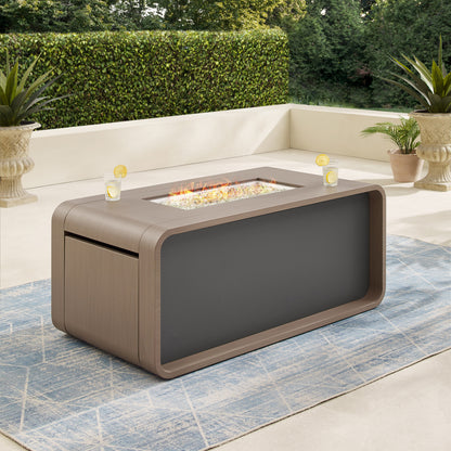 Sirio Palermo 5-piece Fire Outdoor Patio Seating Set