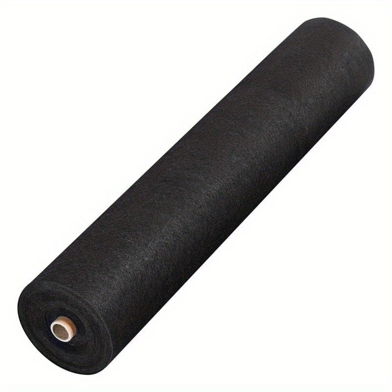 Heavy-Duty Non-Woven Geotextile Fabric 8oz UV Water Permeable Weed Barrier for Garden Landscaping Driveway Patio Walkway Ground Cover 6x100ft Roll Easy Installation Durable Sturdy Construction