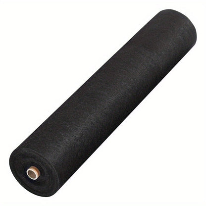 Heavy-Duty Non-Woven Geotextile Fabric 8oz UV Water Permeable Weed Barrier for Garden Landscaping Driveway Patio Walkway Ground Cover 6x100ft Roll Easy Installation Durable Sturdy Construction