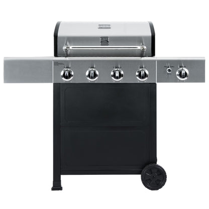 Kenmore BBQ Propane Gas Grill - 5 Burners with Side Burner & Searing Zone, 644 Sq. In. Stainless Steel Grill, 66,000 BTU, Ideal for Outdoor Cooking, Patio & Backyard, Black