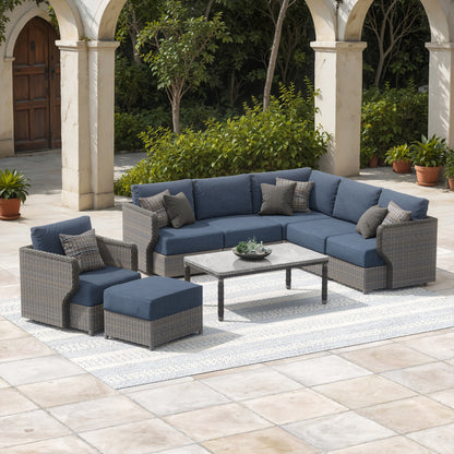 Sirio Richmond 8-piece Outdoor Patio Seating Set
