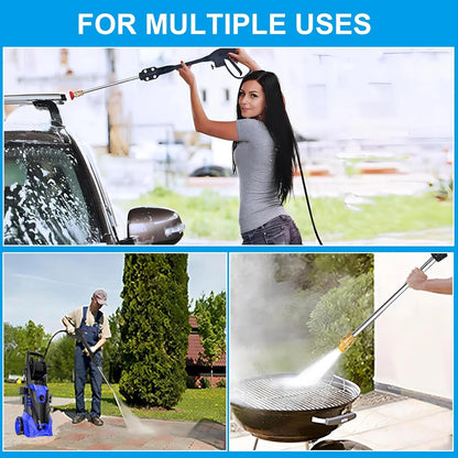 YouYeap 3000 PSI Electric Pressure Washer 2.0 GPM for Household, Great for Cars, Patios, Siding, Driveways